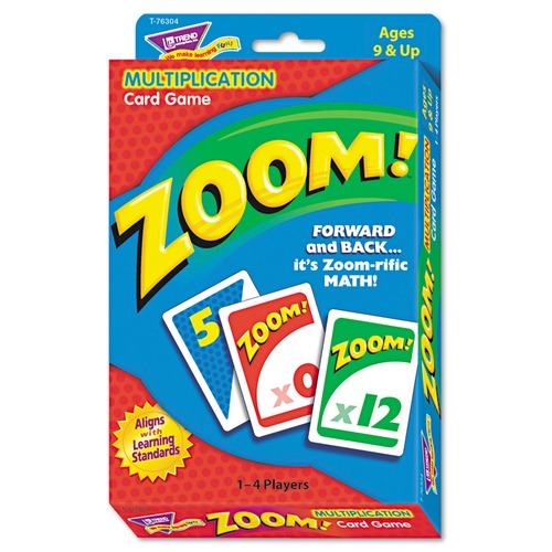 Cleaning & Janitorial Supplies | TREND T76304 Zoom Math Card Game for Ages 9 and Up image number 0