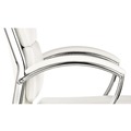Office Jansan | Alera NRAP06 Neratoli Series 1.77 in. x 15.15 in. x 0.59 in. Replacement Faux Leather Arm Pads for Neratoli Series Chairs - White (1-Pair) image number 1
