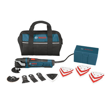OSCILLATING TOOLS | Factory Reconditioned Bosch MX30EC-RT 3.0 Amp Multi-X Oscillating Tool Kit with 21 Accessories