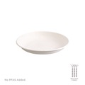 Food Trays, Containers, and Lids | Eco-Products EP-SCR9NFA 34.1 oz 9 x 9 x 1.25 Vanguard Worldview Renewable and Compostable Sugarcane Take-Out Containers - White (400/Carton) image number 8