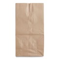 Food Service | Ross & Wallace Paper Products 130326 8.25 in. x 5.25 in. x 16.13 in. #25 Squat Size Extra-Heavy-Duty Grocery Paper Bags - Kraft (500/Bundle) image number 2