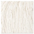  | Boardwalk BWK2016CCT #16 Cut-End Cotton Wet Mop Head - White (12/Carton) image number 3