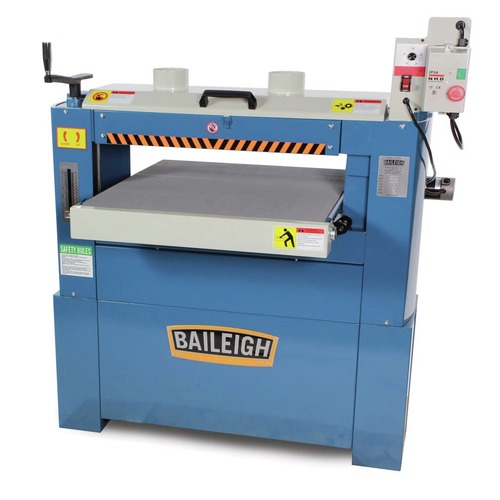 Jointers | Baileigh Industrial 1007014 Heavy Duty Dual Drum Sander image number 0