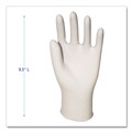 Disposable Gloves | Boardwalk BWK315LCT 4 mil Powder-Free Synthetic Vinyl Gloves - Large/Cream (1000/Carton) image number 3