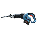 Reciprocating Saws | Bosch GSA18V-125K14A 18V EC Brushless Lithium-Ion 1-1/4 in. Cordless Stroke Multi-Grip Reciprocating Saw Kit with CORE18V 8 Ah Performance Battery image number 2