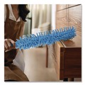 Dusters | Gritt Commercial GRI176 22 in. Length Flexible Wand Duster with Microfiber and Chenille Sleeve - Blue image number 2