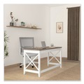 Office Desks & Workstations | Alera ALEWSF4824GY 47.24 in. x 23.62 in. x 29.53 in. Farmhouse Writing Desk - Gray image number 6