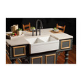 Kitchen Sinks | Elkay SWUF32189WH Explore Farmhouse 33 in. x 10 in. Dual Basin Kitchen Sink (White) image number 2