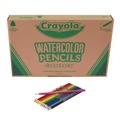 Arts & Crafts Supplies | Crayola 68-7507 3.3 mm Watercolor Pencil Classpack - Assorted Lead and Barrel Colors (240/Pack) image number 1