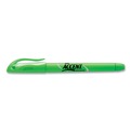 Office Jansan | Sharpie 27026 Chisel Tip Pocket Style Highlighters - Fluorescent Green Ink, Green Barrel (1 Dozen) image number 5