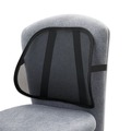 Just Launched | Safco 7153BL 17.5 in. x 3 in. x 15 in. Mesh Backrest - Black image number 0