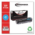 Ink & Toner | Factory Reconditioned Innovera IVRF411A Remanufactured 2,300 Page-Yield Replacement Toner for 410A (CF411A) - Cyan image number 1