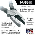 Pliers | Klein Tools D213-9NETP 9 in. Lineman's Fish Tape Pulling Pliers image number 1