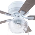 Ceiling Fans | Prominence Home 51665-45 52 in. Macenna Ceiling Fan with Light - White image number 2