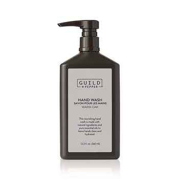 Guild+Pepper 12.2 oz Hand Wash - Warm Oak Scent (12/Carton)