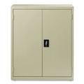 Office Filing Cabinets & Shelves | Alera 25763 36 in. x 18 in. x 42 in. 3 Shelves Economy Assembled Storage Cabinets - Putty image number 6