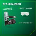 New Year New Savings! Save $25 off $150 | Metabo HPT NV65AH2M 2-1/2 in. Coil Siding Nailer image number 1