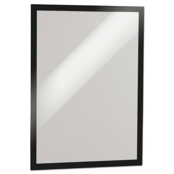 Durable DURAFRAME 11 in. x 17 in. Sign Holder - Black Frame (2/Pack)