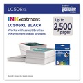 Ink & Toner | Brother LC506XLBKS INKvestment 2500, Page-Yield High-Yield Ink - Black image number 2