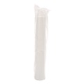 Food Trays, Containers, and Lids | Dart 8SJ12 8 oz. Squat Food Foam Containers - White (1000/Carton) image number 3