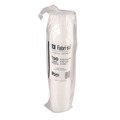 Food Service | Fabri-Kal 9508216 Kal-Clear/Nexclear Flat X-Style Straw Slot Plastic Drink Cup Lids Fits 12 oz. to 14 oz. Cold Cups - Translucent (1000/Carton) image number 2