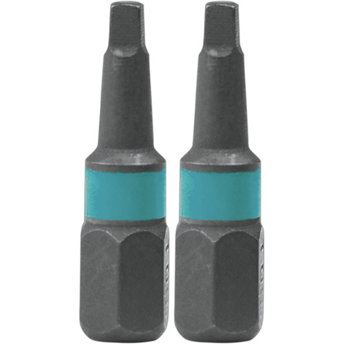 | Makita A-96506 MakitaImpactX #1 Square Recess 1 in. Insert Bit, 2/pk image number 0