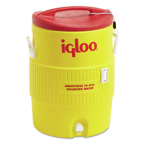 Save an extra 10% off this item! | Igloo 4101 10 GAL YELLOW/RED PLASTIC IND image number 0