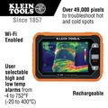 Inspection Cameras | Klein Tools TI290 Rechargeable PRO 49000 Pixels Thermal Imaging Camera with Wi-Fi image number 1