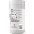Cleaning & Janitorial Supplies | Claire 1000002541 9.5 in. x 12 in. Stainless Steel Cleaner Wipes - Citrus Purple (6-Canisters/Carton) image number 2