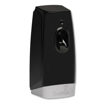 TimeMist 1047825 Micro 3.338 in. x 3 in. x 7.5 in. Cordless Metered Air Freshener Dispenser - Black (6-Piece/Carton)