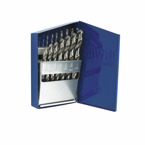 Bits and Bit Sets | Irwin 60147 3/8 in Reduced Shank High Speed Steel Drill Bit Sets image number 0