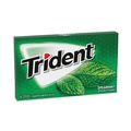 Snacks | Trident 131109 Sugar-Free Gum - Spearmint (12/Carton) image number 0