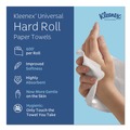 Cleaning & Janitorial Supplies | Kleenex 50606 8 in. x 600 ft. Hard Roll Paper Towels with Premium Absorbency Pockets - White (6 Rolls/Carton) image number 10