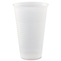 Just Launched | Dart Y16T 16 oz. High-Impact Polystyrene Cold Cups - Translucent (50 Cups/Sleeve, 20 Sleeves/Carton) image number 0
