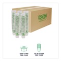 Office Jansan | Eco-Products EP-CC9S-GS GreenStripe 9 oz. Renewable and Compostable Cold Cups - Clear (1000/Carton) image number 4