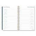 Calendars & Planners | AT-A-GLANCE 1768200 8.5 in. x 5.5 in. 12-Month (Jan-Dec 2026) Midnight Garden Weekly/Monthly Planner - Black/Pink/Green Cover image number 6