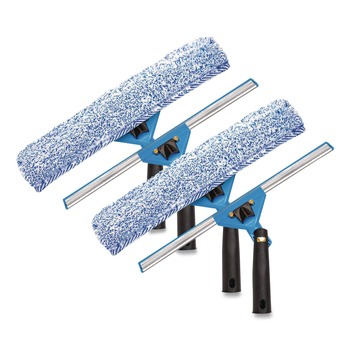 Gritt Commercial GRI1362PK Swivel Window Washing Kit with Squeegee and Washer, 14-in Wide, 2/Kit