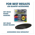  | Quartet 2544B Classic Series 48 in. x 36 in. Porcelain Magnetic Dry Erase Board - White Surface/Black Aluminum Frame image number 9