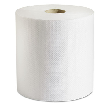 Marcal PRO 7.88 in. x 800 ft. 1-Ply 100 Percent Recycled Hardwound Roll Paper Towels - White (6/Carton)