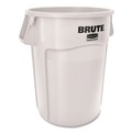 Trash & Waste Bins | Rubbermaid Commercial 1779740 Brute Container 44 gal Plastic White image number 0
