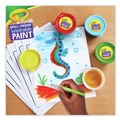 Acrylic & Tempera Paint | Crayola 54-2313 1.4 oz Cups 5-Color Spill Proof Washable Paints image number 3