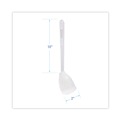 Cleaning Brushes | Boardwalk BWK00170 2 in. Cone Head Plastic Bowl Mops with 10 in. Handle - White (25-Piece/Carton) image number 3