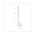 Cleaning Brushes | Boardwalk 528121 2 in. Cone Head Plastic Bowl Mops with 10 in. Handle - White (25-Piece/Carton) image number 3