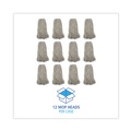 Office Jansan | Boardwalk BWK232C 32 oz. Cotton Fiber Premium Standard Head - White (12/Carton) image number 3