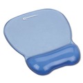  | Innovera IVR51430 8-1/4 in. x 9-5/8 in. Nonskid Base Gel Mouse Pad with Wrist Rest - Blue image number 0