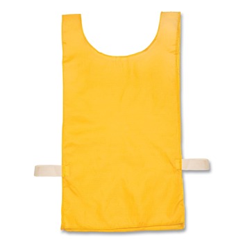SAFETY VESTS | Champion Sports NP1GD Heavyweight Nylon Pinnies - One Size, Gold (1 Dozen)
