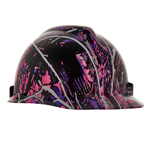Hard Hats | MSA 10204770 V-Gard Hydro Dip Cap - Muddy Girl image number 0