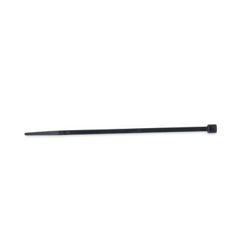 Tatco 18 lbs. 4 in. x 0.06 in. Nylon Cable Ties - Black (1000/Pack)