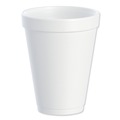 Just Launched | Dart 12J12 12 oz. Foam Drink Cups - White (40/Carton) image number 0
