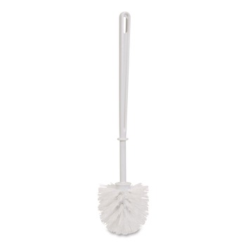 Boardwalk Spiral Bowl Brush, 13-in Handle, White